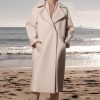 Women Heidi Merrick Blazers & Coats | Marais Coat-Cream Boucle