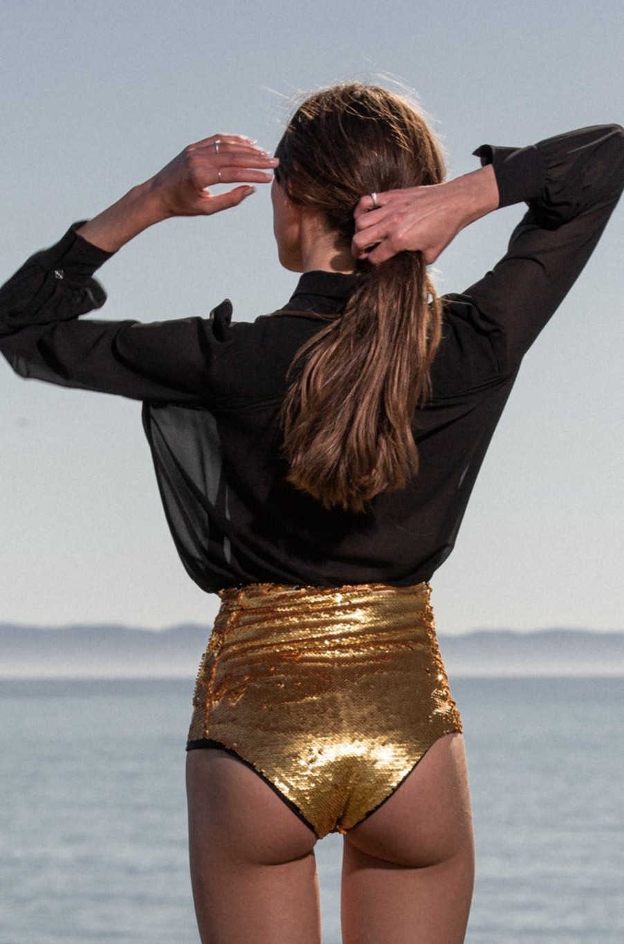 Women Heidi Merrick Bottoms | Neptune Bottoms-Santorini Gold