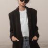 Women Heidi Merrick Blazers & Coats | Wallace Blazer-Noir