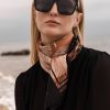 Women Heidi Merrick | Silk Scarf-Chalked Palm