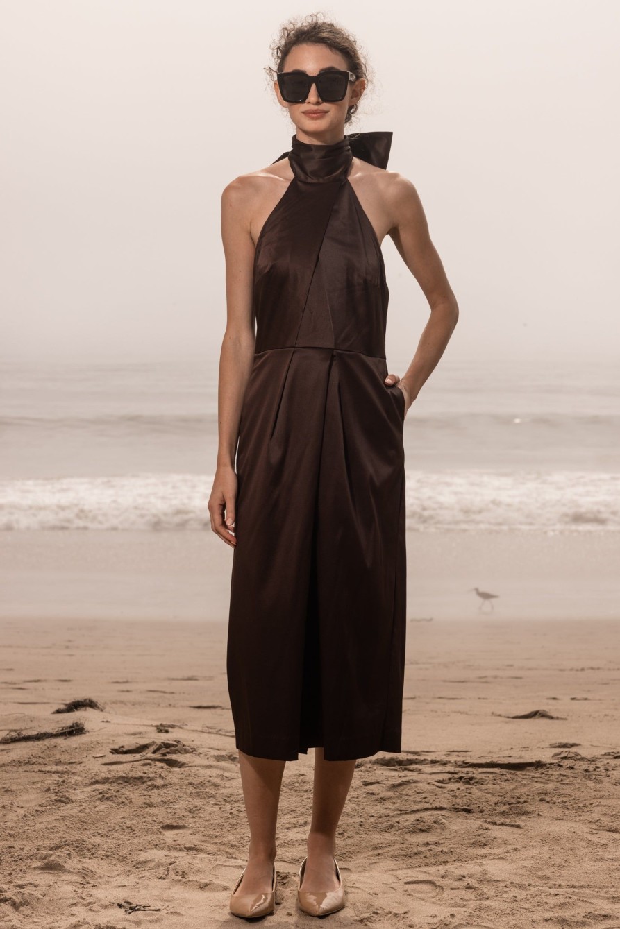 Women Heidi Merrick Dresses | Su Li Dress-Chocolate