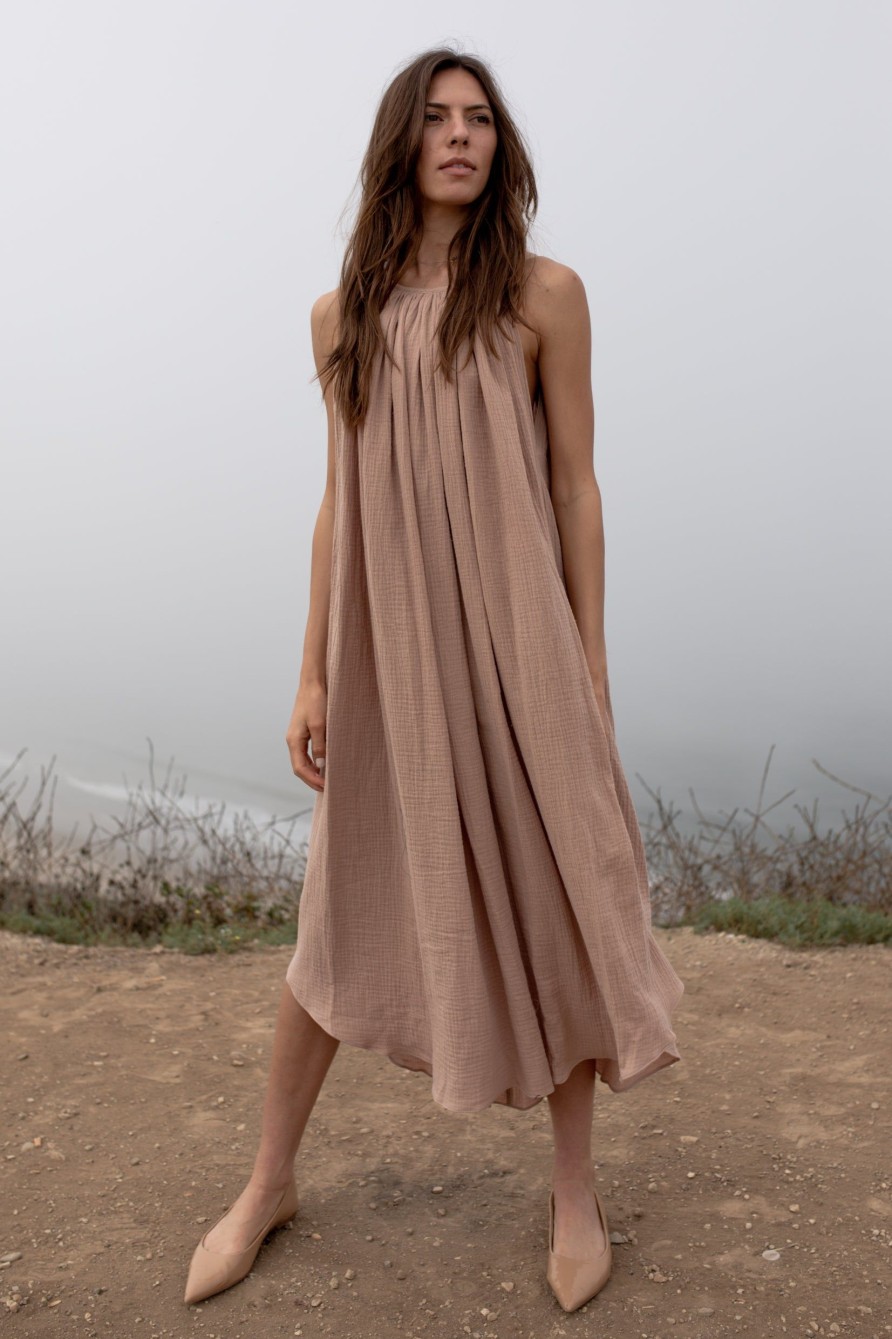 Women Heidi Merrick Dresses | Capri Dress-Taupe