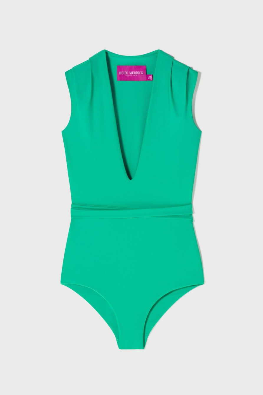 Women Heidi Merrick Swim | Camelia Suit-Green