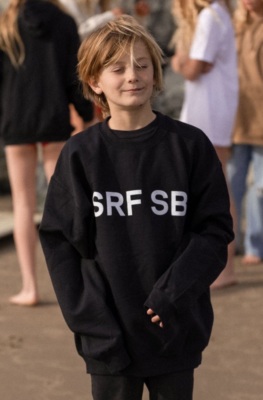 Women Heidi Merrick Crewnecks | Srf Sb Crewneck-Black