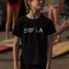 Women Heidi Merrick Tees | Srf La Groms-Black Tee