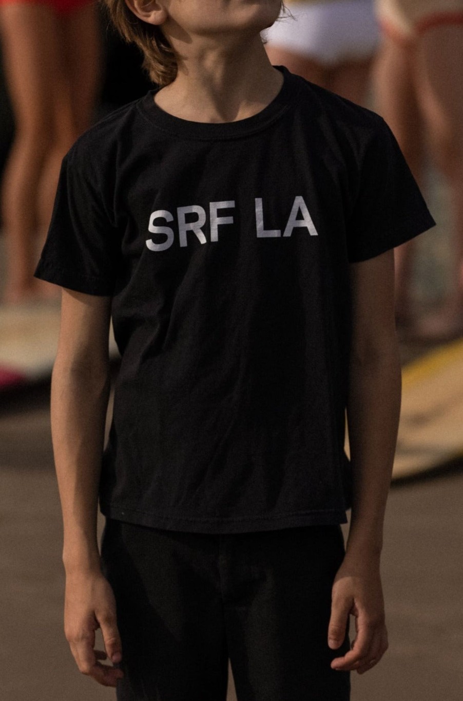 Women Heidi Merrick Tees | Srf La Groms-Black Tee