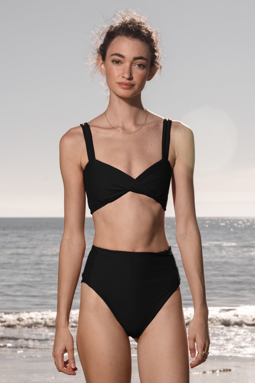 Women Heidi Merrick Swim | Pyla Top-Black