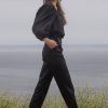 Women Heidi Merrick Suiting | Straight Pant-Black Satin