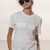 Women Heidi Merrick Tees | Srf La Tee-White On White