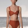 Women Heidi Merrick Swim | Pyla Top-Rust