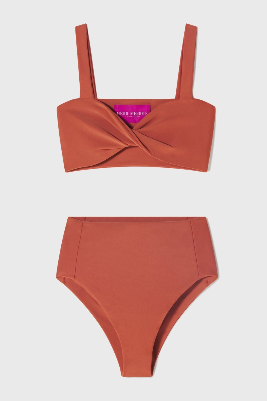 Women Heidi Merrick Swim | Pyla Top-Rust