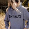 Women Heidi Merrick Hoodies | Sk8 Rat Classic Hoodie-Grey