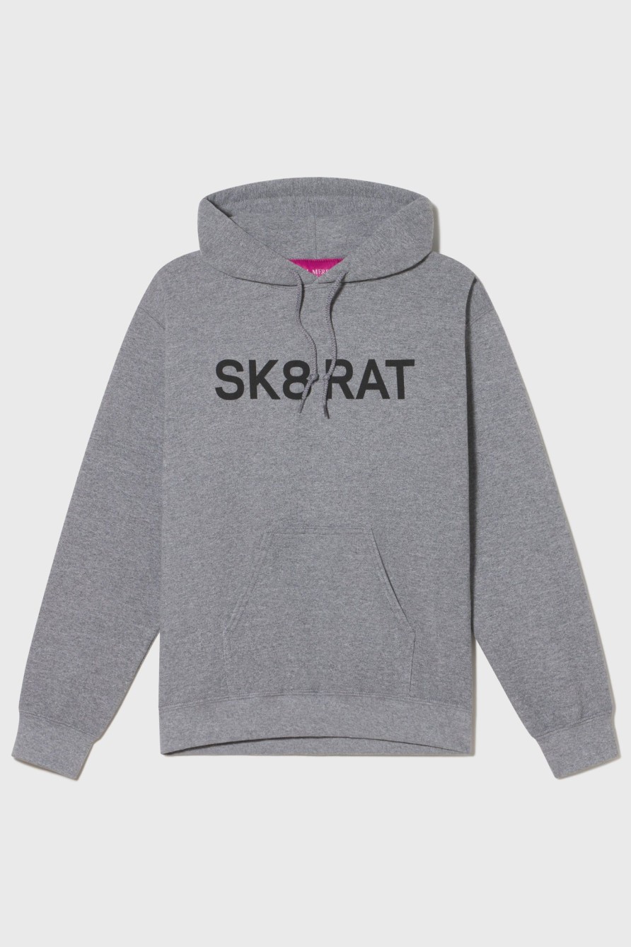 Women Heidi Merrick Hoodies | Sk8 Rat Classic Hoodie-Grey