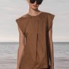 Women Heidi Merrick Tops | Shane Top-Tan