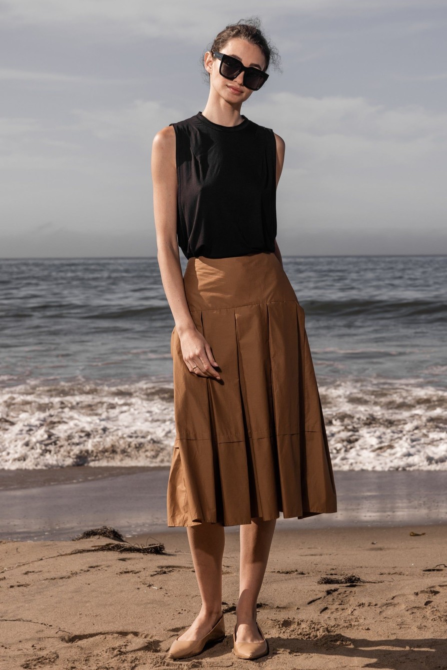 Women Heidi Merrick Bottoms | Contessa Skirt-Safari