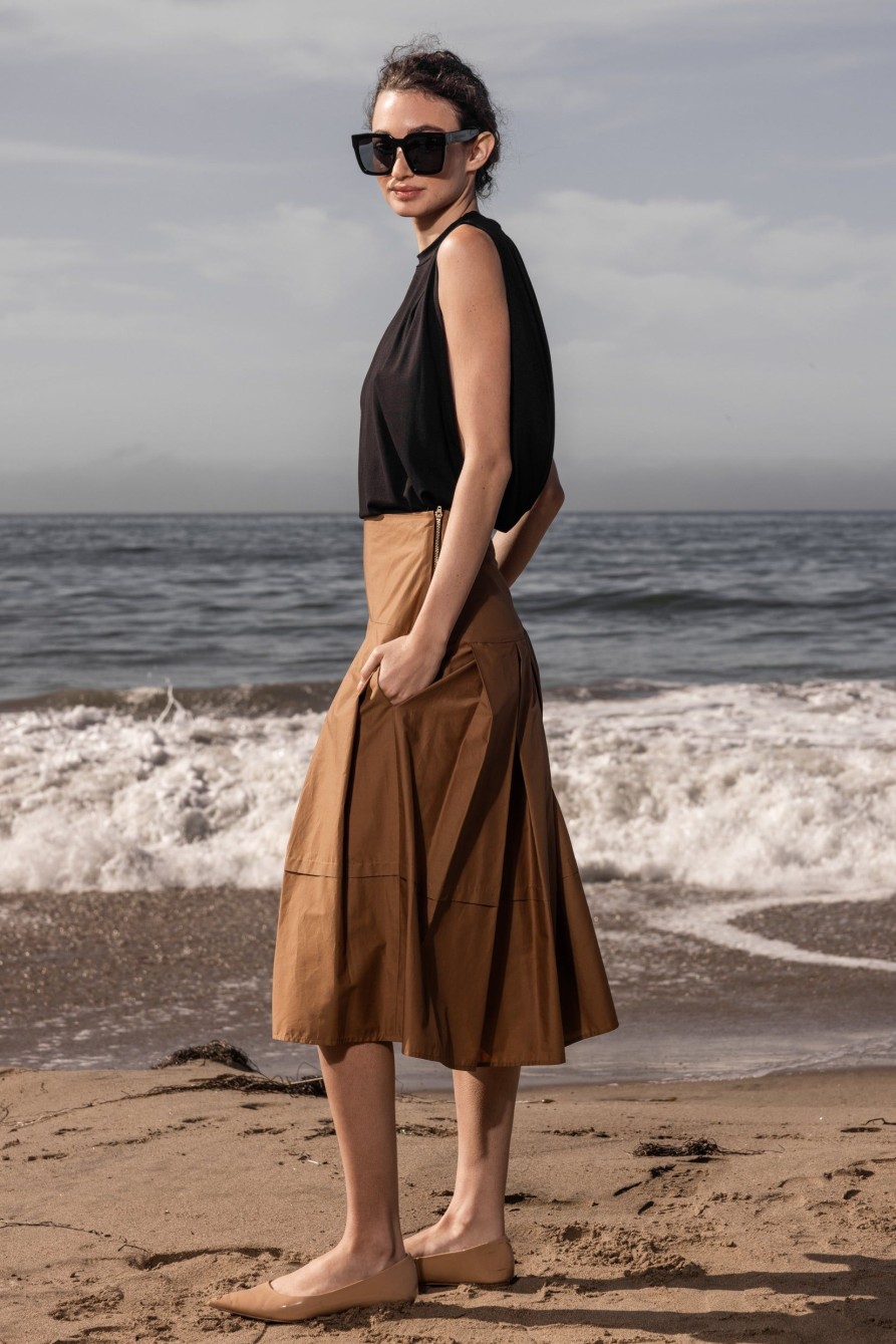 Women Heidi Merrick Bottoms | Contessa Skirt-Safari