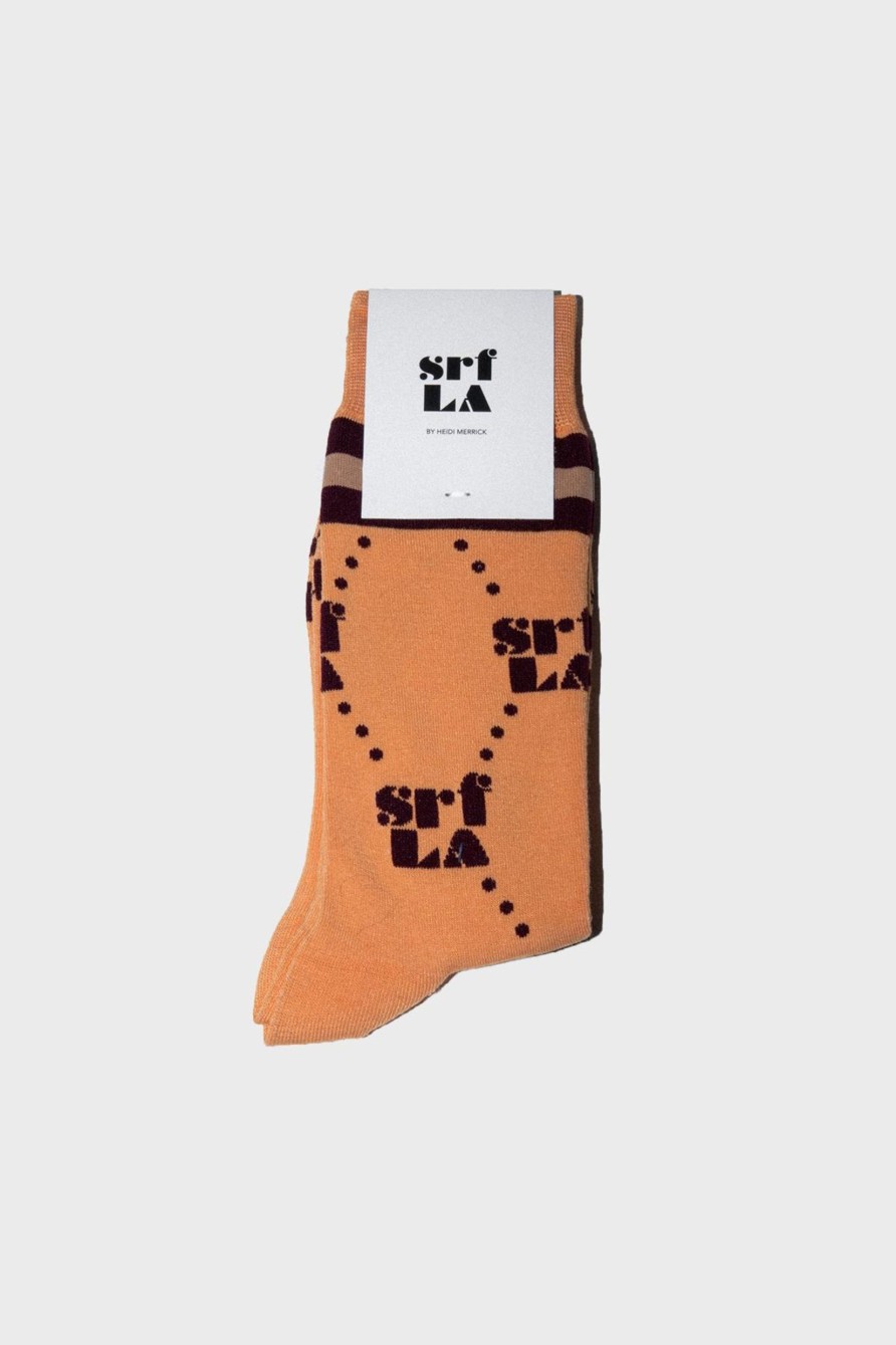 Women Heidi Merrick | 70'S Srf Socks-Sunset