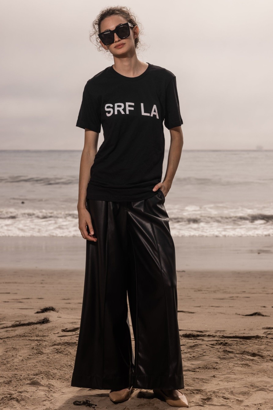 Women Heidi Merrick Tops | Srf La Tee-Black