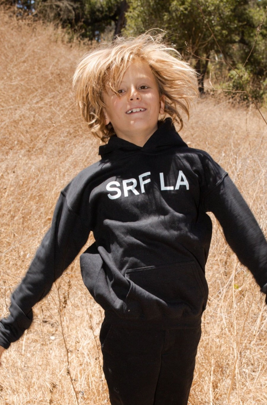 Women Heidi Merrick Hoodies | Srf La Groms-Black Hoodie