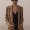 Women Heidi Merrick Blazers & Coats | Wallace Blazer-Camel