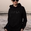 Women Heidi Merrick Hoodies | Srf La Classic Hoodie-Black On Black