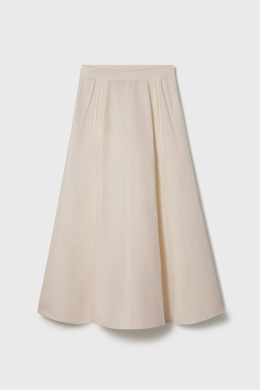 Women Heidi Merrick Classics | Apollo Skirt-Ivory