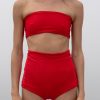 Women Heidi Merrick Swim | Vicent Top-Poppy