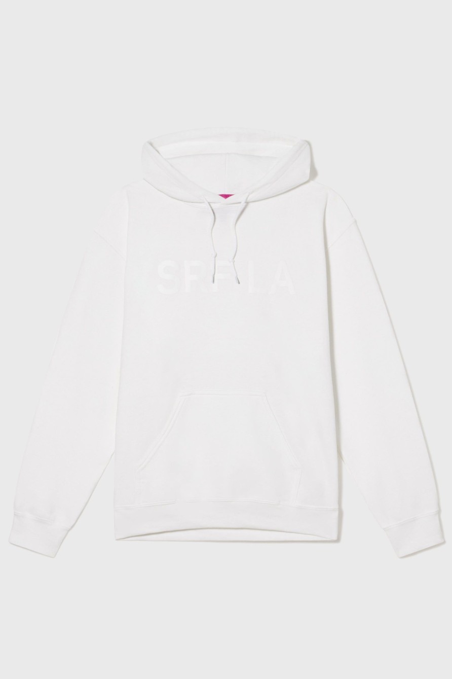 Women Heidi Merrick Hoodies | Srf La Classic Hoodie-White On White