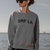 Women Heidi Merrick Crewnecks | Srf La Classic Crewneck-Stone Wash