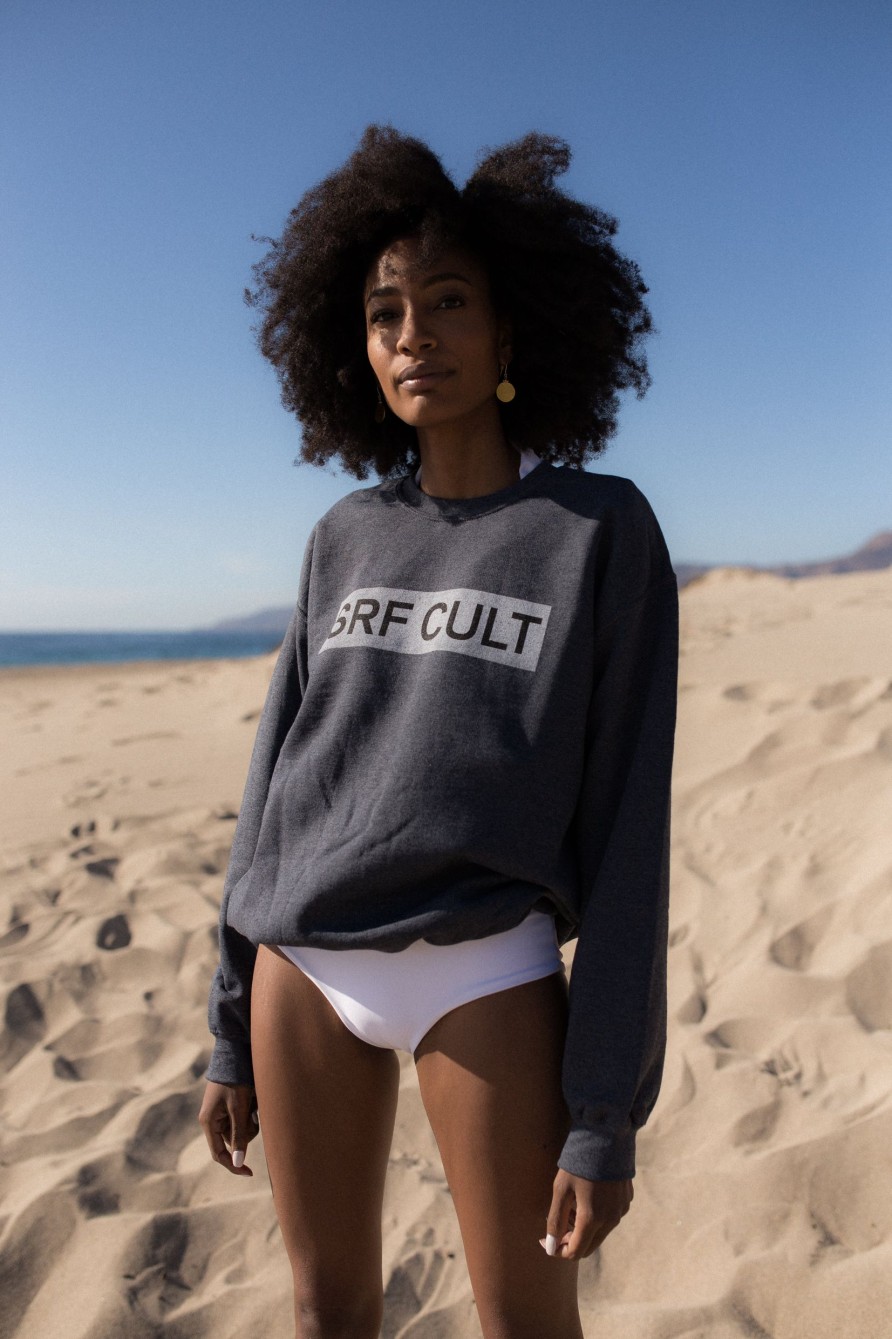 Women Heidi Merrick Crewnecks | Srf Cult Classic Crewneck-Grey