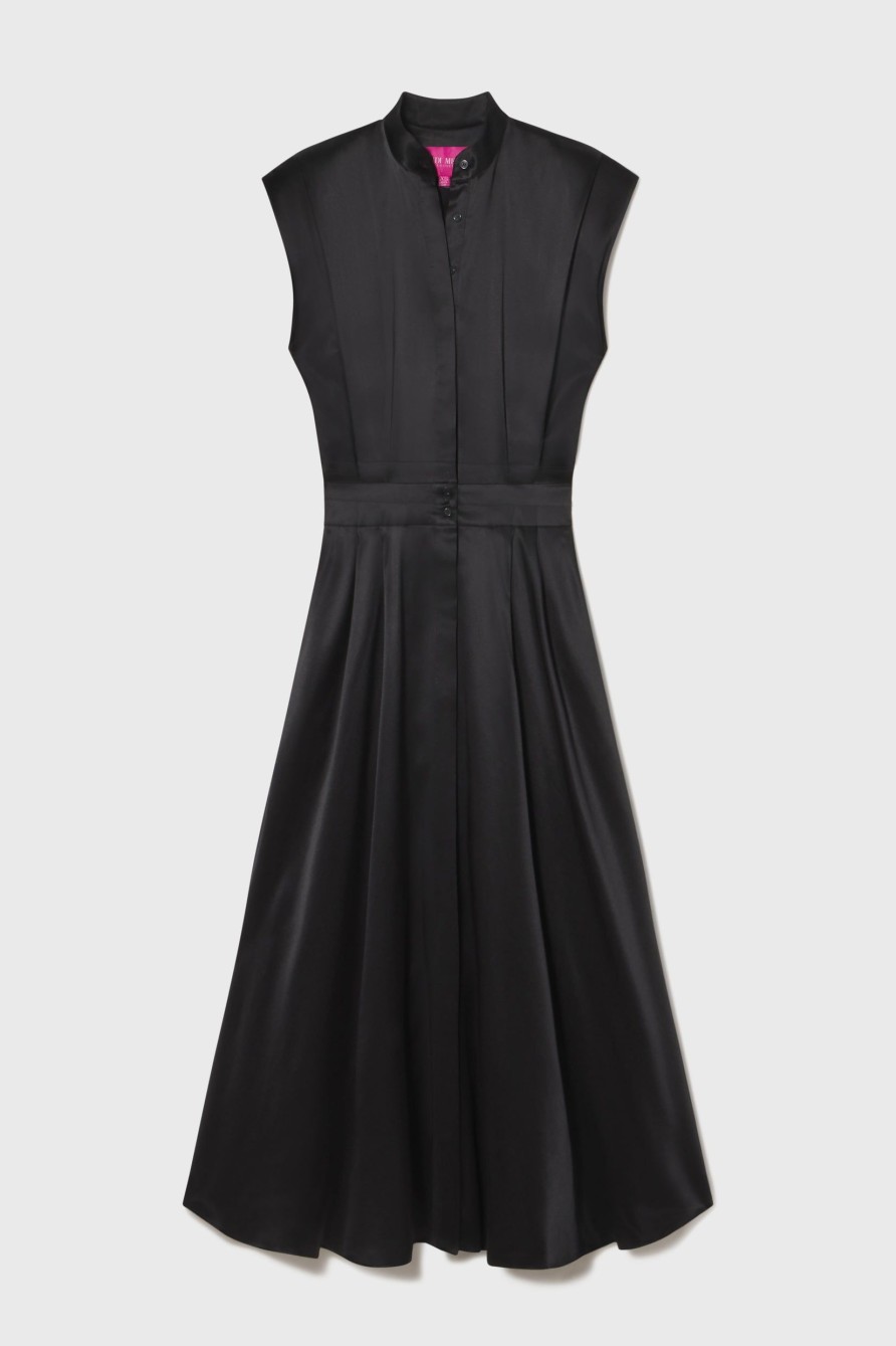 Women Heidi Merrick Classics | Tia-Black Silk