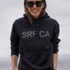 Women Heidi Merrick Hoodies | Srf Ca Hoodie-Black On Black