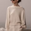 Women Heidi Merrick Knits | Duchess Sweater-Ivory